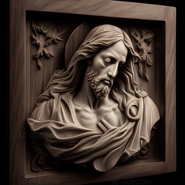 3D model st jesus (STL)